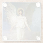 Dessous-de-verre En Verre “Angel at Noon” by Abbott Thayer (Dos)
