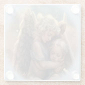 Dessous-de-verre En Verre Anges (Dos)