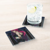 Dessous-de-verre En Verre Anna (Incliné)