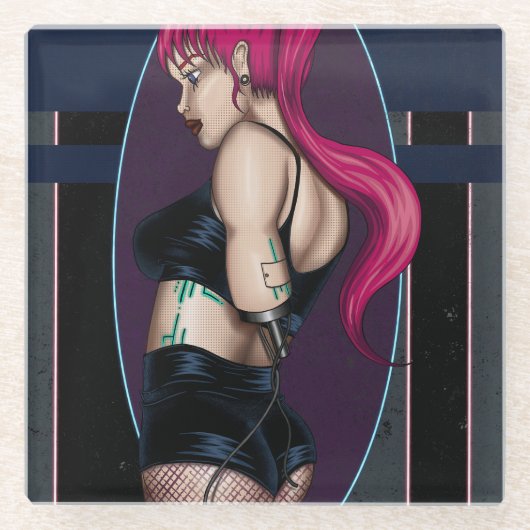 Dessous-de-verre En Verre Anna (Devant)