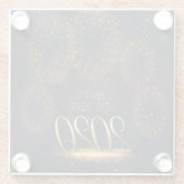 Dessous-de-verre En Verre anniversaire (Dos)