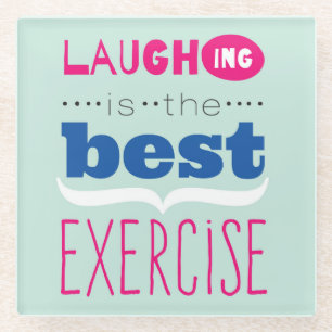 Dessous-de-verre En Verre Appréciez la vie