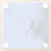 Dessous-de-verre En Verre Araignée (Dos)