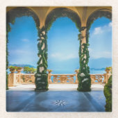 Dessous-de-verre En Verre Arches d'Italie Architecture élégante de villa ita (Devant)