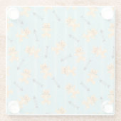 Dessous-de-verre En Verre arrière - plan avec des chats (Dos)