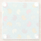 Dessous-de-verre En Verre arrière - plan de bébé (Dos)