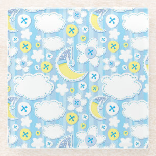 Dessous-de-verre En Verre arrière - plan d'enfant