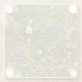 Dessous-de-verre En Verre Art Nouveau Mer alpin (Dos)