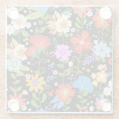 Dessous-de-verre En Verre Art populaire mexicain (Dos)