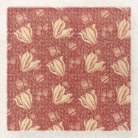 Arthur Wilcock Le motif floral rouge de la collect