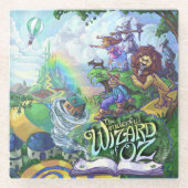 Dessous-de-verre En Verre Assistant d'art d'Oz (Devant)