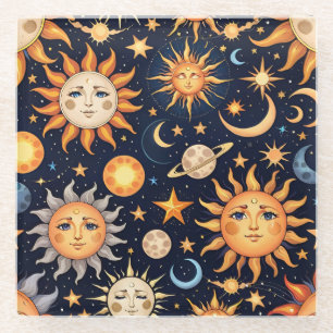 Dessous-de-verre En Verre Astrologie