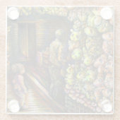 Dessous-de-verre En Verre Au nord du cirque (Dos)