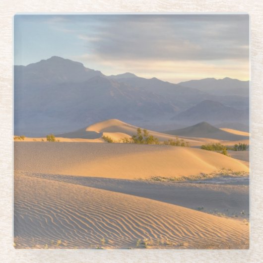 Dessous-de-verre En Verre Aube de désert (Devant)