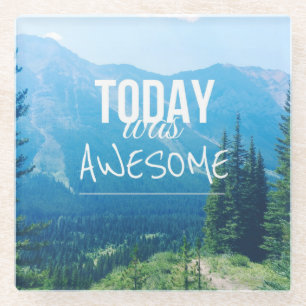 Dessous-de-verre En Verre Aujourd'Hui Était génial