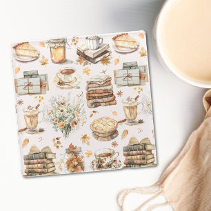 Dessous-de-verre En Verre Automne Automne Favori Motif esthétique essentiel