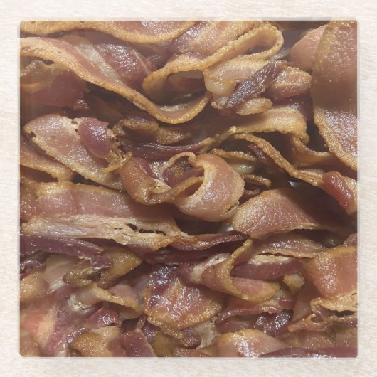 Dessous-de-verre En Verre Bacon (Devant)