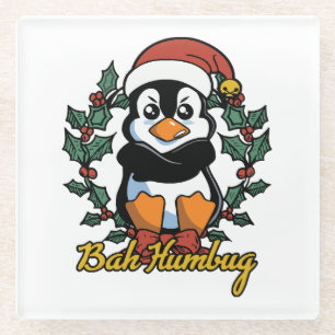 Dessous-de-verre En Verre Bah Humbug