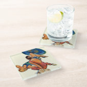 Dessous-de-verre En Verre Baigneurs (Incliné)