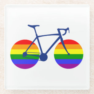 Dessous-de-verre En Verre Balade En Vélo Pride