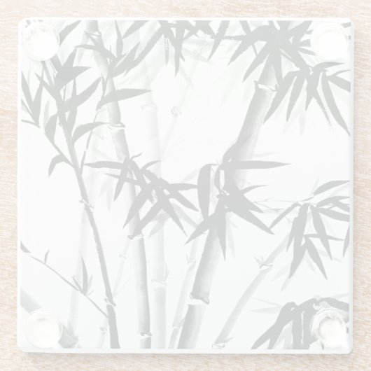 Dessous-de-verre En Verre Bambou (Dos)