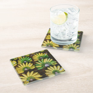 Dessous-de-verre En Verre Bananes dame de doigt ~ Banane d'oeuf (ก ล้ ว ย ไ