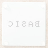 DESSOUS-DE-VERRE EN VERRE BASE (Dos)