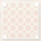 Dessous-de-verre En Verre Basket-ball (Dos)