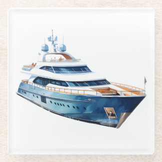 Dessous-de-verre En Verre Bateau