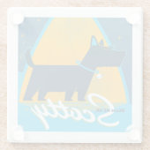 Dessous-de-verre En Verre Beam Me Up Scotty (Dos)