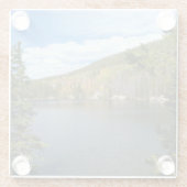 Dessous-de-verre En Verre Bear Lake au parc national Rocky Mountain (Dos)