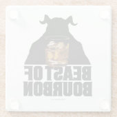 Dessous-de-verre En Verre Beast Of Bourbon Glass Coaster (Dos)