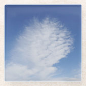 Dessous-de-verre En Verre Beau nuage (Devant)