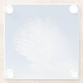 Dessous-de-verre En Verre Beau nuage (Dos)