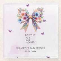 Bébé en fleur Fleur sauvage Bow Girl Baby shower