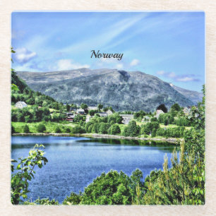 Dessous-de-verre En Verre Belle Norvège