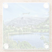 Dessous-de-verre En Verre Belle Norvège (Dos)