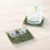 Dessous-de-verre En Verre Beltane Maypole (Incliné)