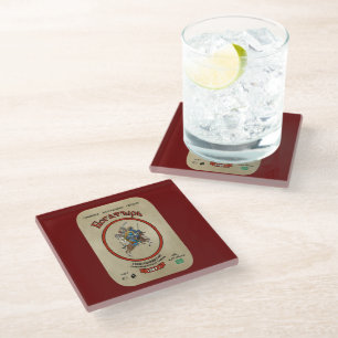 Dessous-de-verre En Verre Bière russe Bogatyr