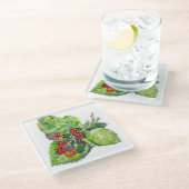 Dessous-de-verre En Verre BlackBerry (Incliné)