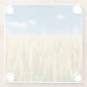 Dessous-de-verre En Verre Blé du Kansas (Dos)