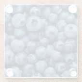 Dessous-de-verre En Verre Bleus délicieux (Dos)