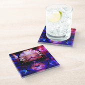 Dessous-de-verre En Verre Blue Dreamer (Incliné)