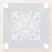 Dessous-de-verre En Verre Blue Mexican design Coaster (Dos)