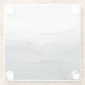 Dessous-de-verre En Verre Blustering Grey Valley (Dos)