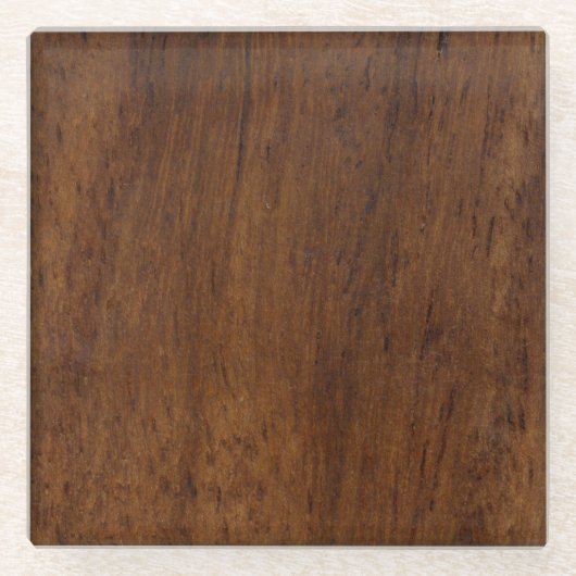 Dessous-de-verre En Verre Bois de laiton (Devant)