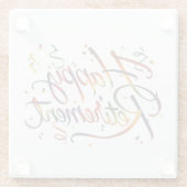 Dessous-de-verre En Verre Bonne retraite (Dos)