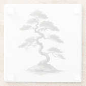 Dessous-de-verre En Verre Bonsai (Dos)