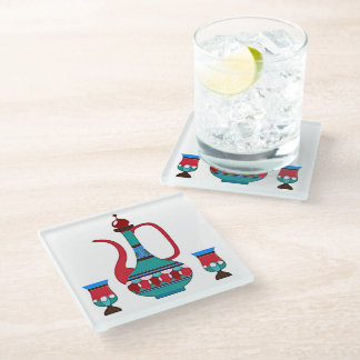 Dessous-de-verre En Verre Branche de Dessous de verre