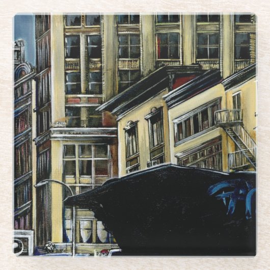 Dessous-de-verre En Verre Broadway's Best, New York City (Devant)